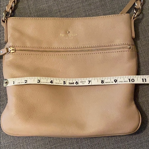 Kate Spade taupe crossbody purse - Picture 7 of 8